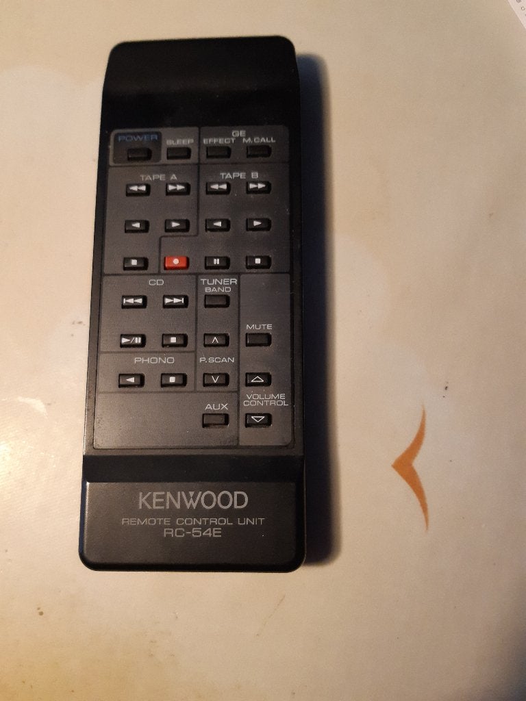 Kenwood ampli A-54 equaliser GE-540 boxen  afst bediening, TV, Hi-fi & Vidéo, Enlèvement, Reconditionné, Haut-parleurs, Composants en vrac