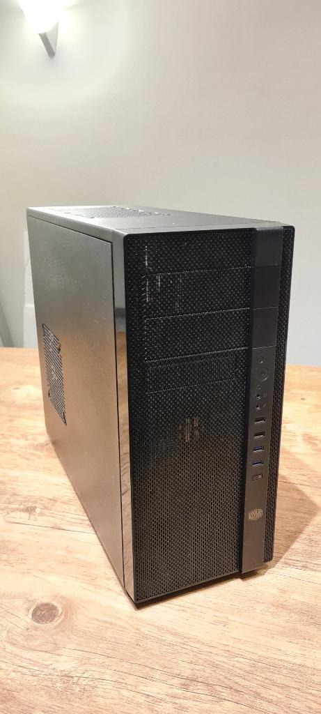 desktop PC in mooie behuizing & krachtige voeding, Coolermasters, Comme neuf, SSD, 500 GB