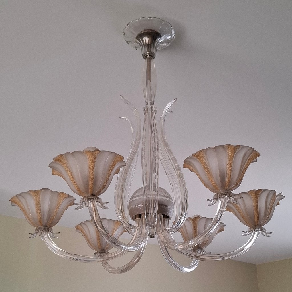 Lustre élégant de Murano, Antiquités & Art, Enlèvement