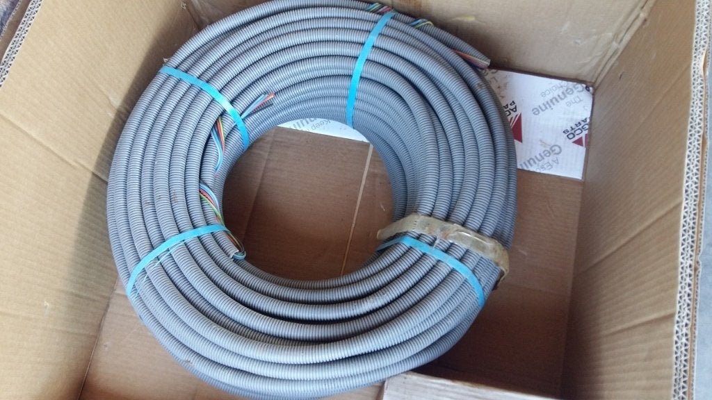100m de TUBOFLEX 5G2,5mm² Ø 20mm, Doe-het-zelf en Bouw, Elektriciteit en Kabels, Ophalen, Nieuw, Draka, Kabel of Snoer