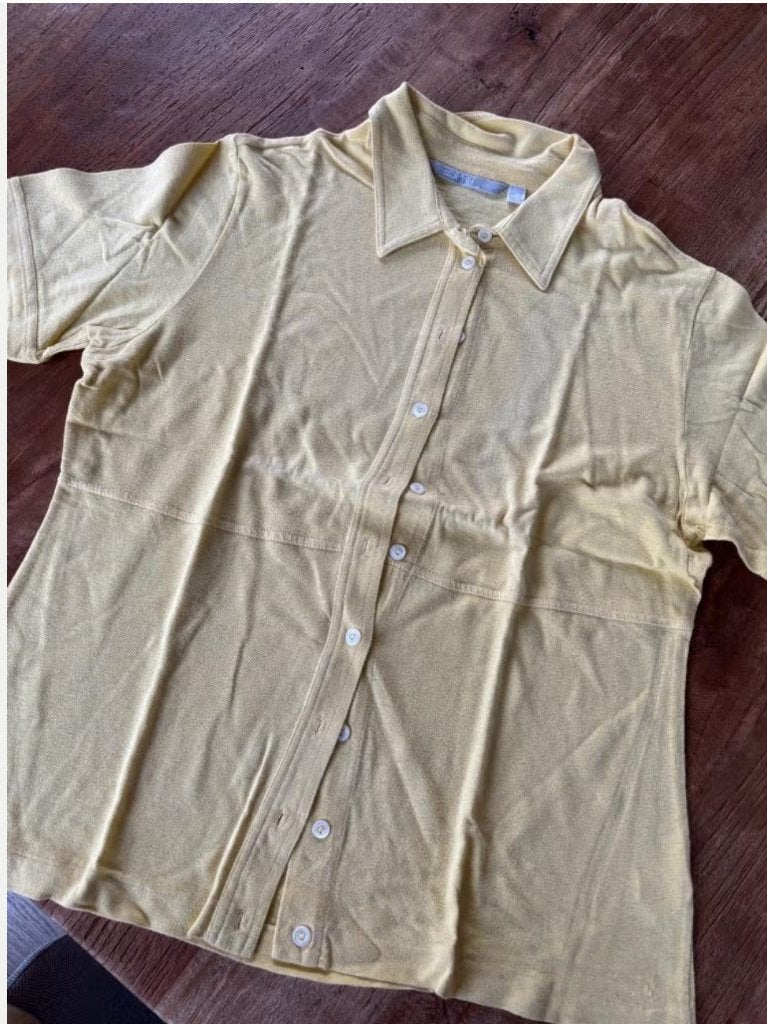 Chemise vintage taille L, Vêtements | Femmes, Blouses & Tuniques, Taille 42/44 (L), Comme neuf, Esprit, Jaune
