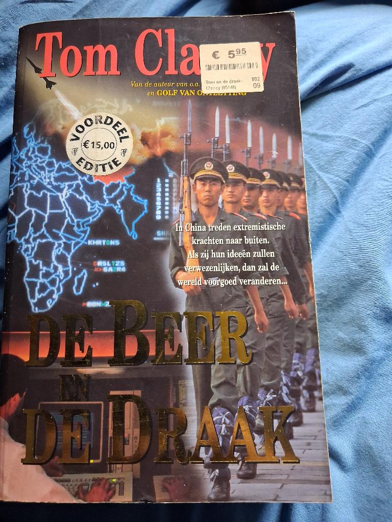 L'Ours et le Dragon/Tom Clancy, Enlèvement ou Envoi, Tom Clancy, Belgique, Utilisé