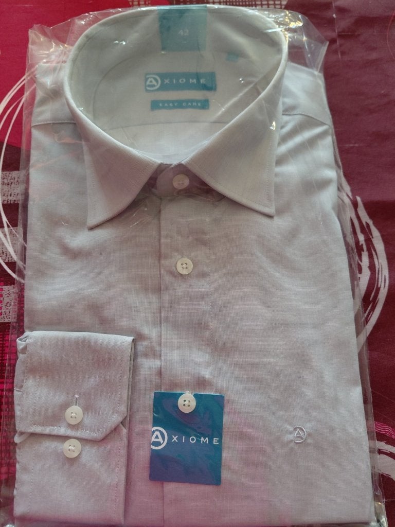 Chemise Axiome, Neuf, Tour de cou 41/42 (L), Gris, Enlèvement ou Envoi