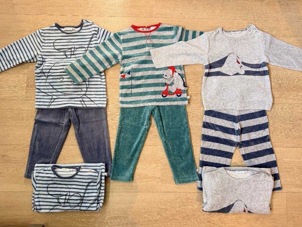 Kinderpyjama's Noukies - maat 92 / 2 jaar - pakket van 5, Ophalen of Verzenden, Zo goed als nieuw, Overige maten