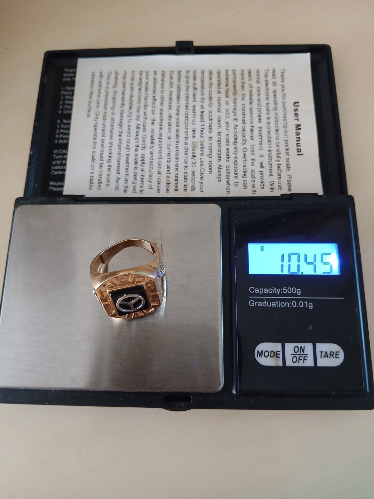 goud ring 14k, Antiek en Kunst, Ophalen of Verzenden, Goud