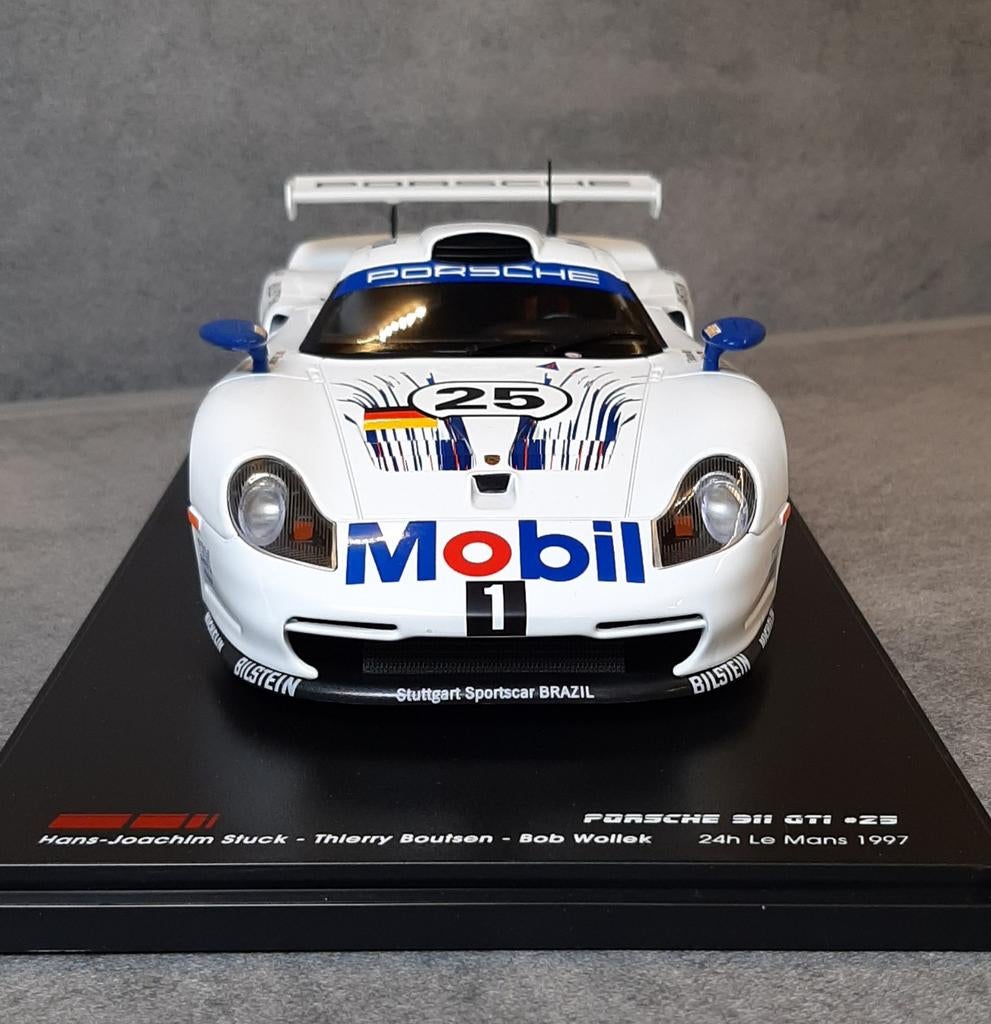 1:18/Porsche 911/GT1)24H Le Mans 1997/Nieuw, Ophalen of Verzenden, Nieuw, Auto, Overige merken