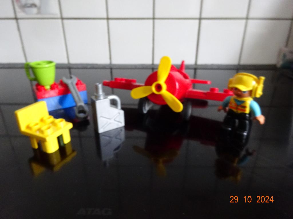 LEGO DUPLO Vliegtuig - 10908*PRIMA STAAT*, Ophalen of Verzenden, Duplo