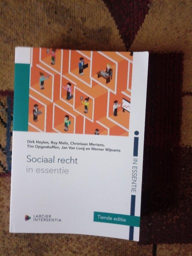 Sociaal recht in essentie tiende editie, Boeken, Verzenden, Nieuw, Diverse auteurs, Hogeschool