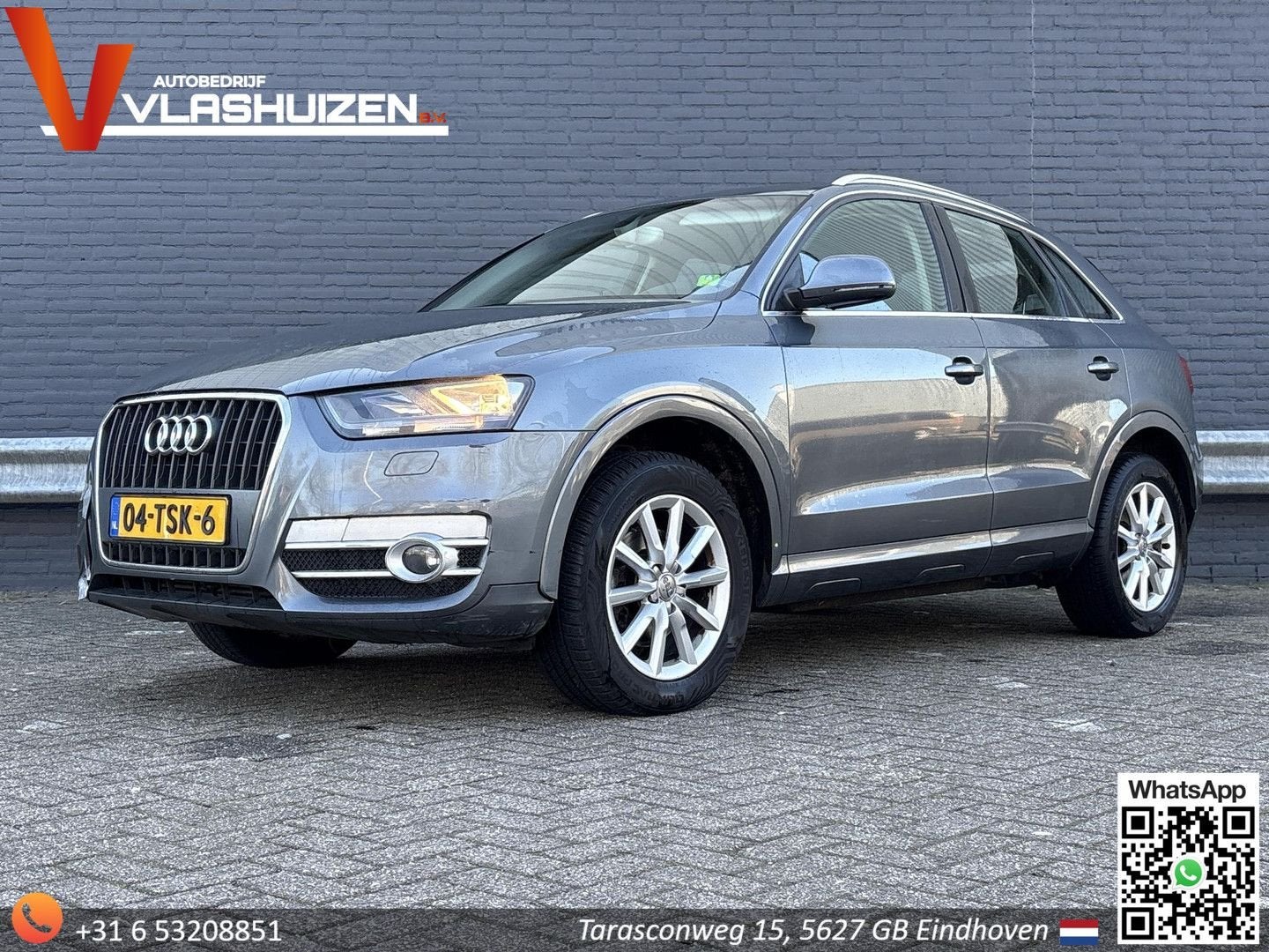 Audi Q3 2.0 TFSI quattro Pro Line Automaat | Climate | Cruis, Autos, Audi, Argent ou Gris, Achat, Entreprise, Noir