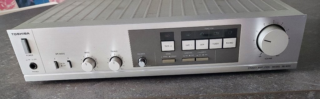 Toshiba Stereo amplifier SB-M30, Enlèvement ou Envoi, Utilisé, Autres marques, Composants en vrac