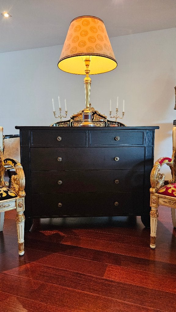 Versace Dressoir/kast - Versace Home Decor - Gianni Versace, Antiek en Kunst, Kunst | Designobjecten, Ophalen, 92 cm, Hout, Bruin