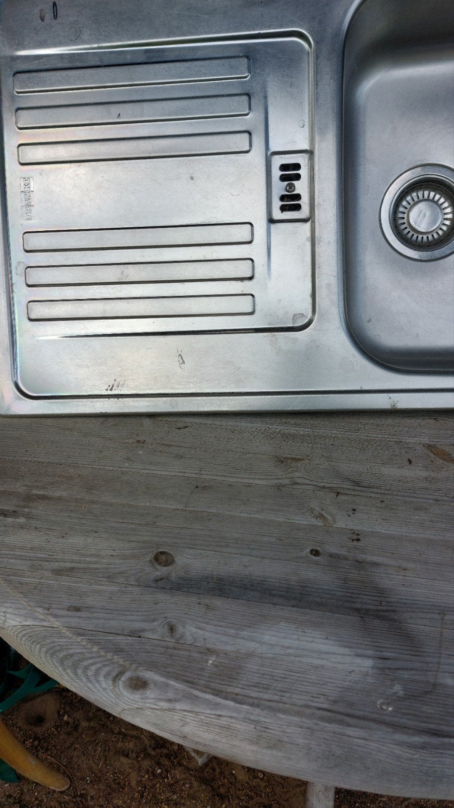 Pompbak inox 1bak, Ophalen