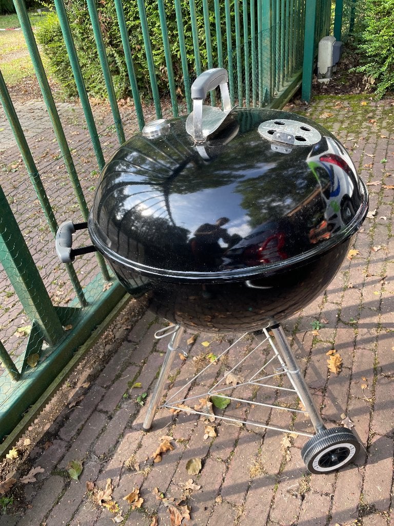 Weber bbq, Tuin en Terras, Houtskoolbarbecues, Ophalen, Zo goed als nieuw, Weber