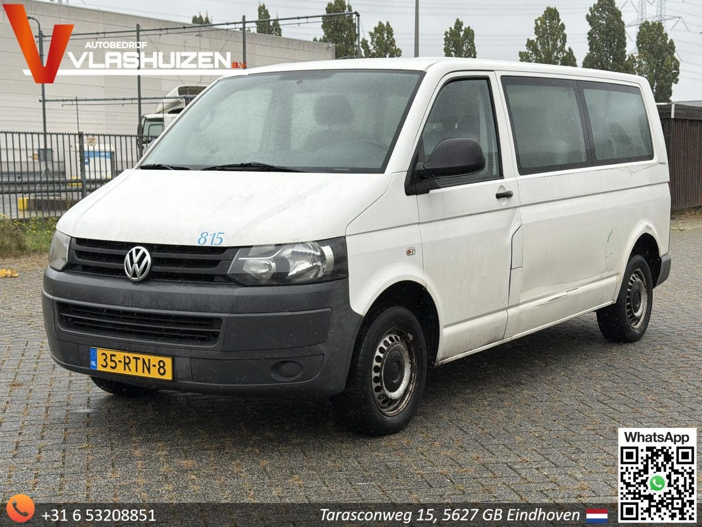 Volkswagen T5 Kombi 2.0 L2H1 Comfortline | € 6.950,- NETTO!, Autos, Autres modèles, Entreprise, Boîte manuelle, MPV ou Monospace