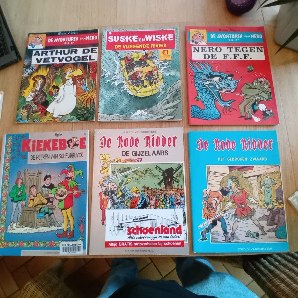 Diverse strips (Nero, De R Ridder, Kiekeboe en S&W): 1€/stuk, Boeken, Stripverhalen, Ophalen, Zo goed als nieuw
