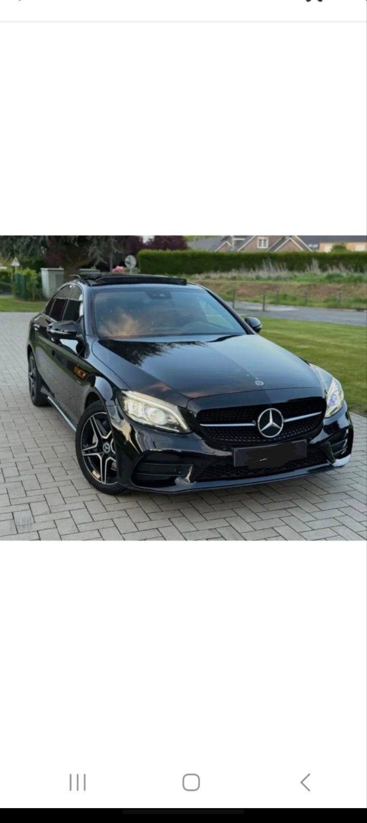 Mercedes c300de 2021 sport édition, Auto's, Automaat, Zwart, Zwart, Berline