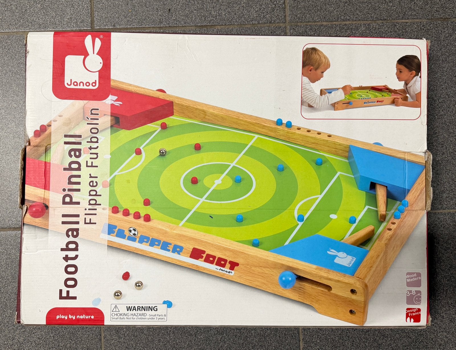Janod football pinball, Ophalen, Zo goed als nieuw
