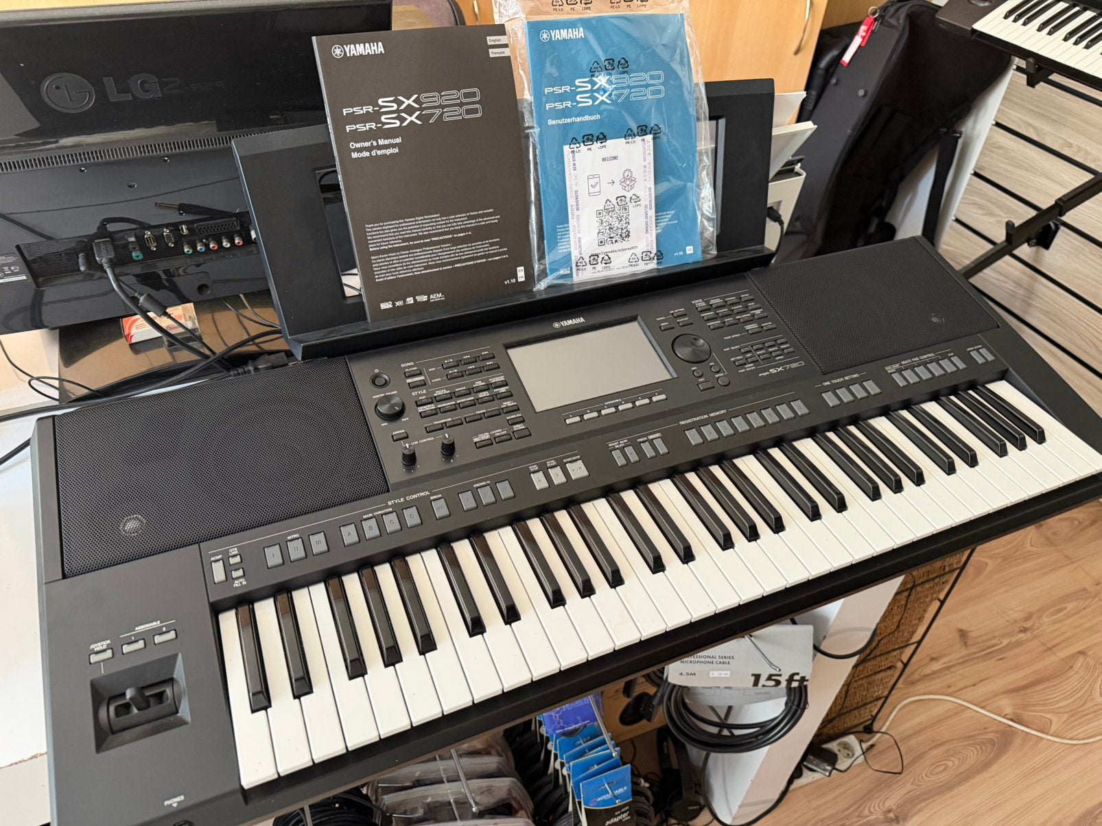 Yamaha psr sx720 met Garantie, Muziek en Instrumenten, Keyboards, Ophalen, Zo goed als nieuw, Yamaha