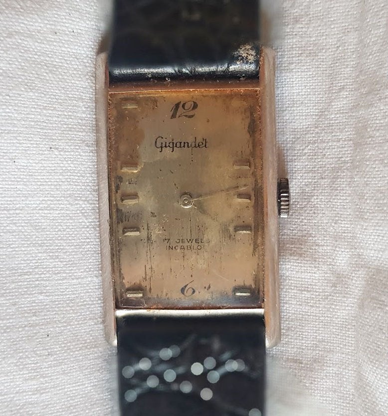 Poignet Gigandet pour homme en or 18 carats, Bijoux, Sacs & Beauté, Montres | Hommes, Montre-bracelet, Autres marques, Enlèvement ou Envoi