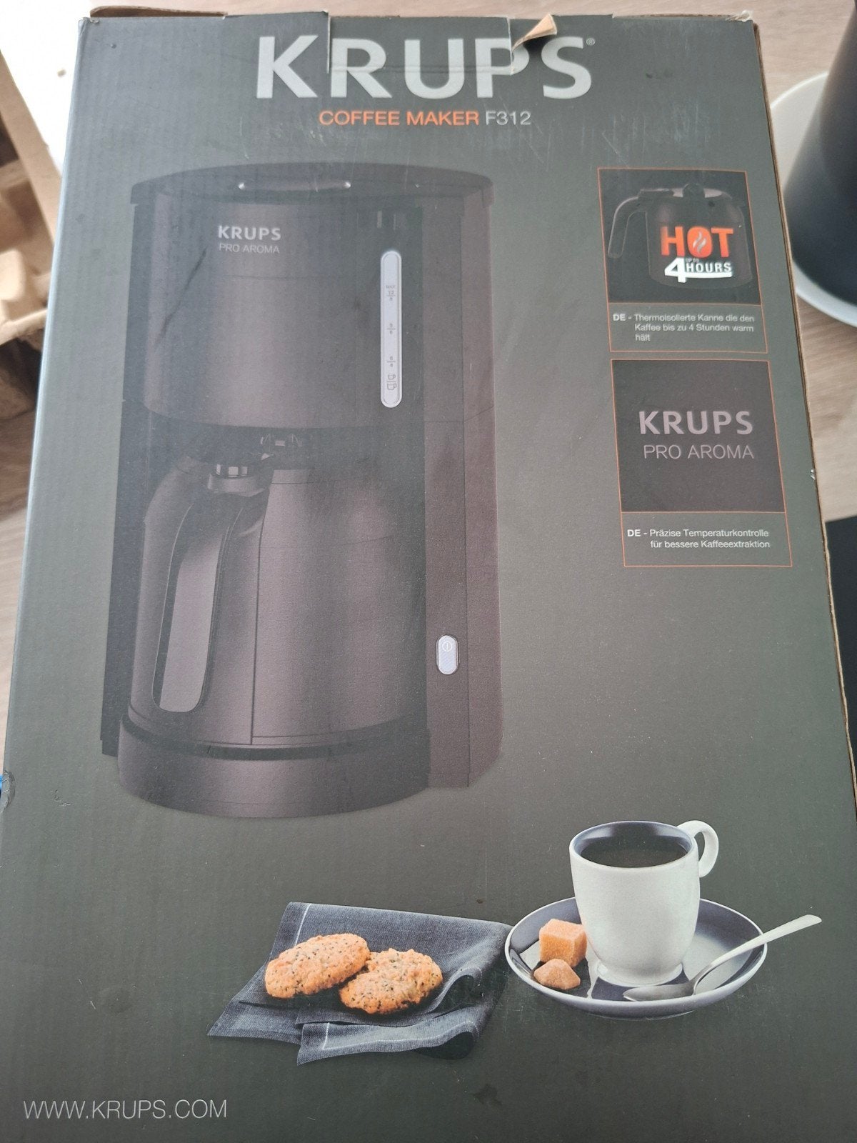 Krups Evidence Koffiemachine Ongebruikt, Ophalen, Overige modellen, Gemalen koffie