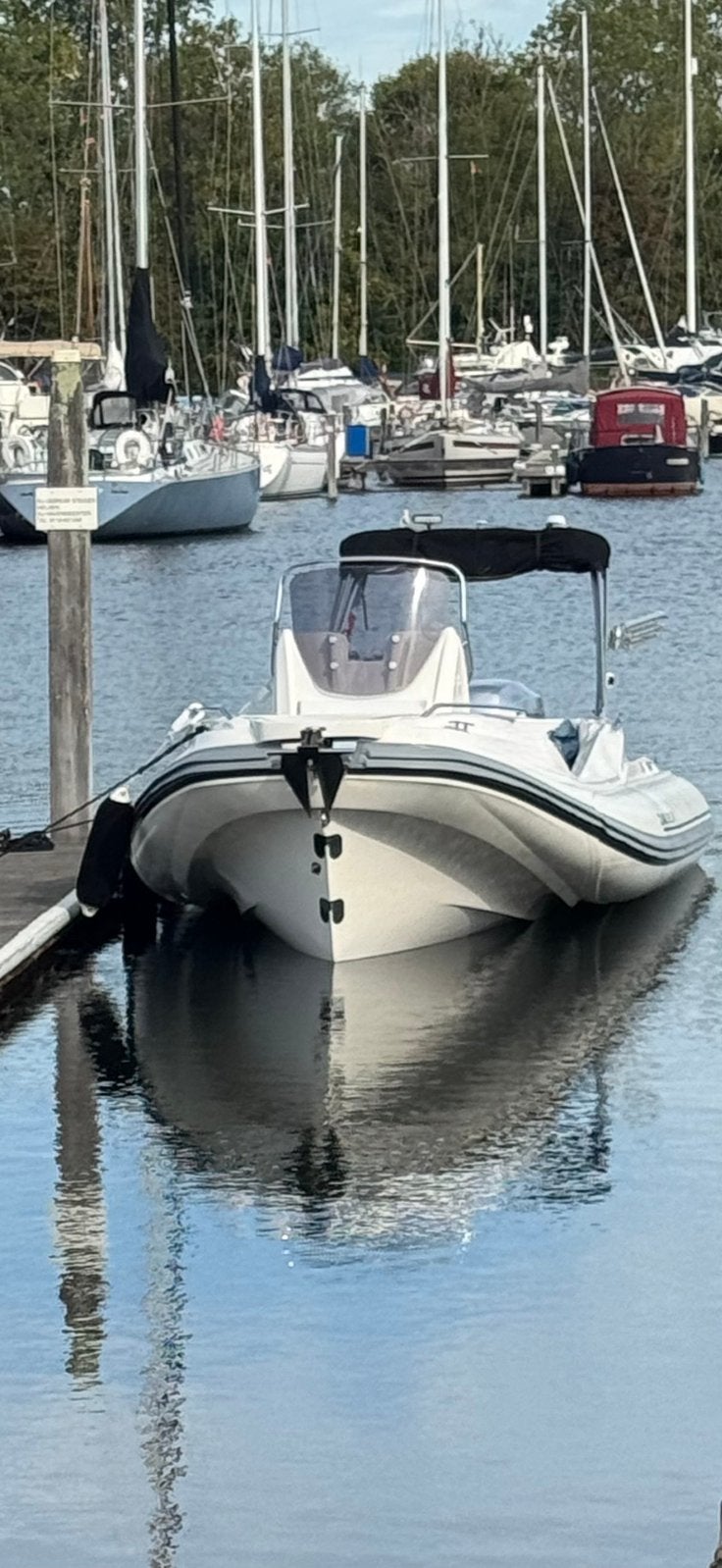 ZAR 59 SL Honda motor 150pk  2017, Watersport en Boten, Ophalen, Gebruikt, Benzine, Buitenboordmotor