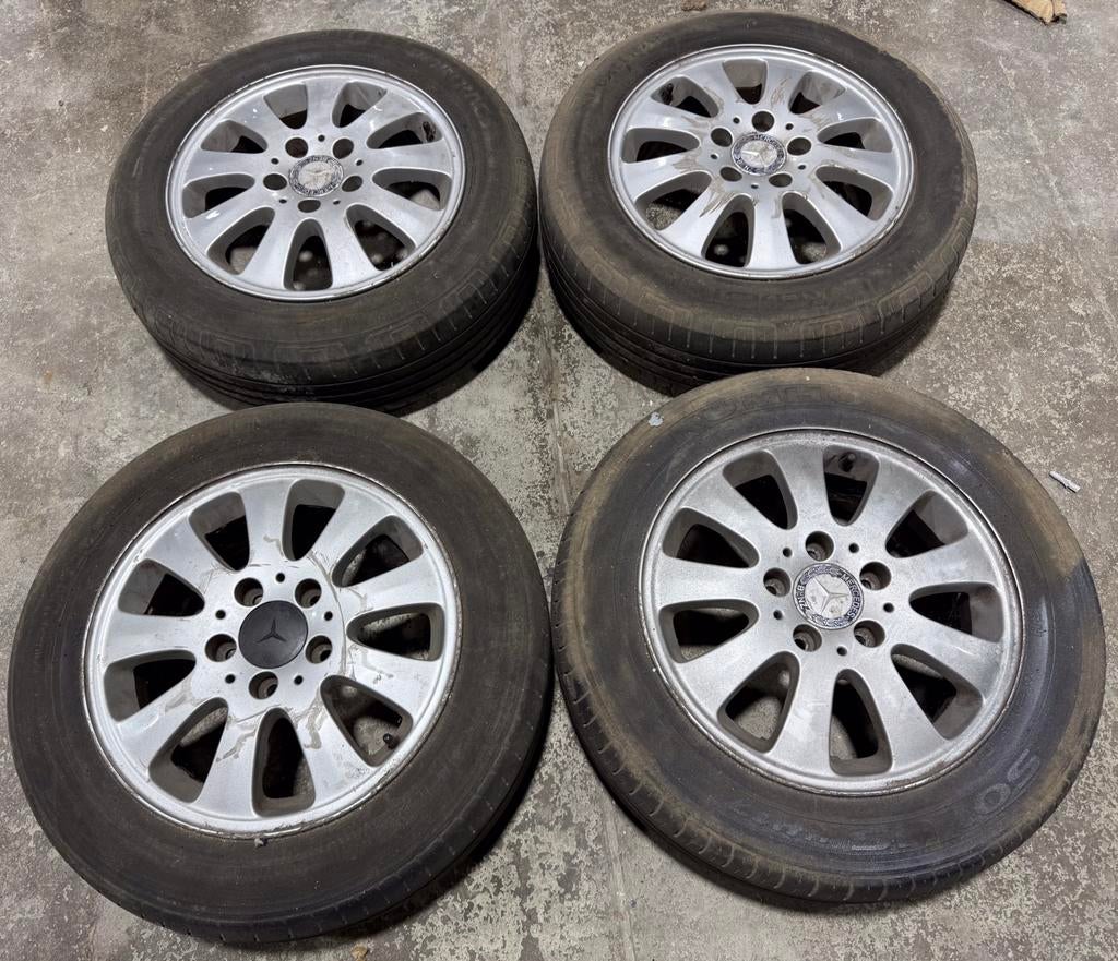 Jantes Mercedes W169 15 pouces d’origine 5x112, Enlèvement, 15 pouces, Jante(s)