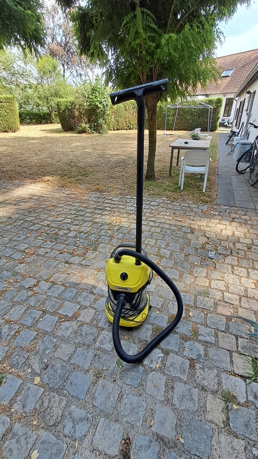 aspirateur multi-usages Karcher, Enlèvement