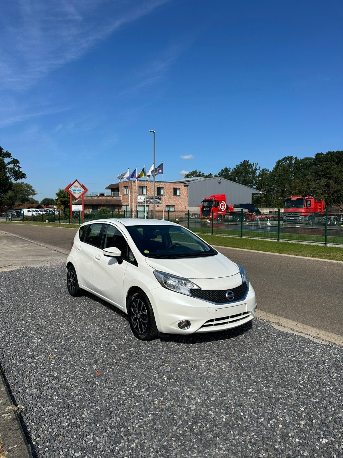 Nissan note gekeurd, Auto's, Parkeersensor, Euro 5, Wit, Diesel