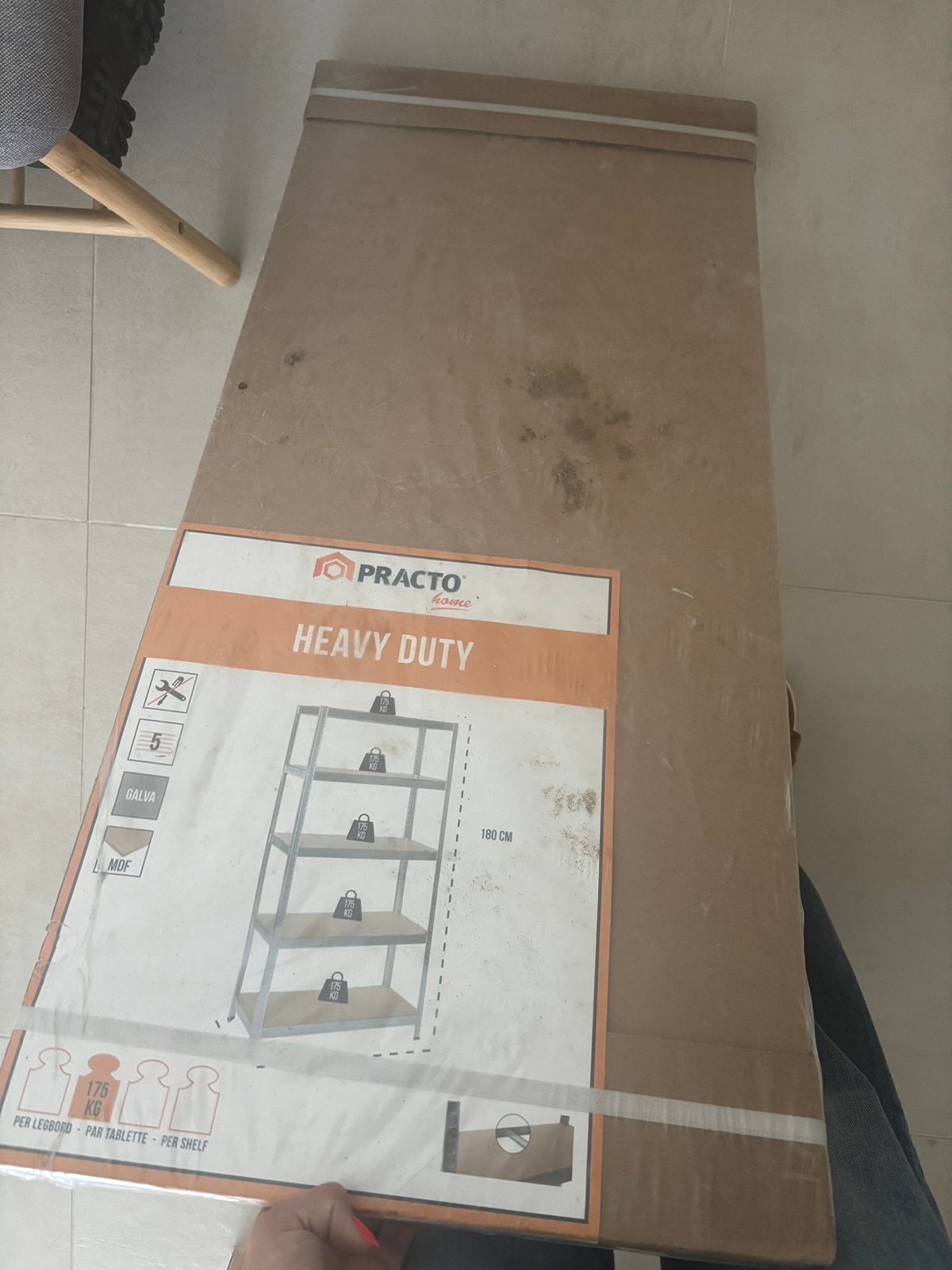 Practo Home Heavy Duty Opbergrek – Nieuw in verpakking, Huis en Inrichting, Ophalen, Nieuw