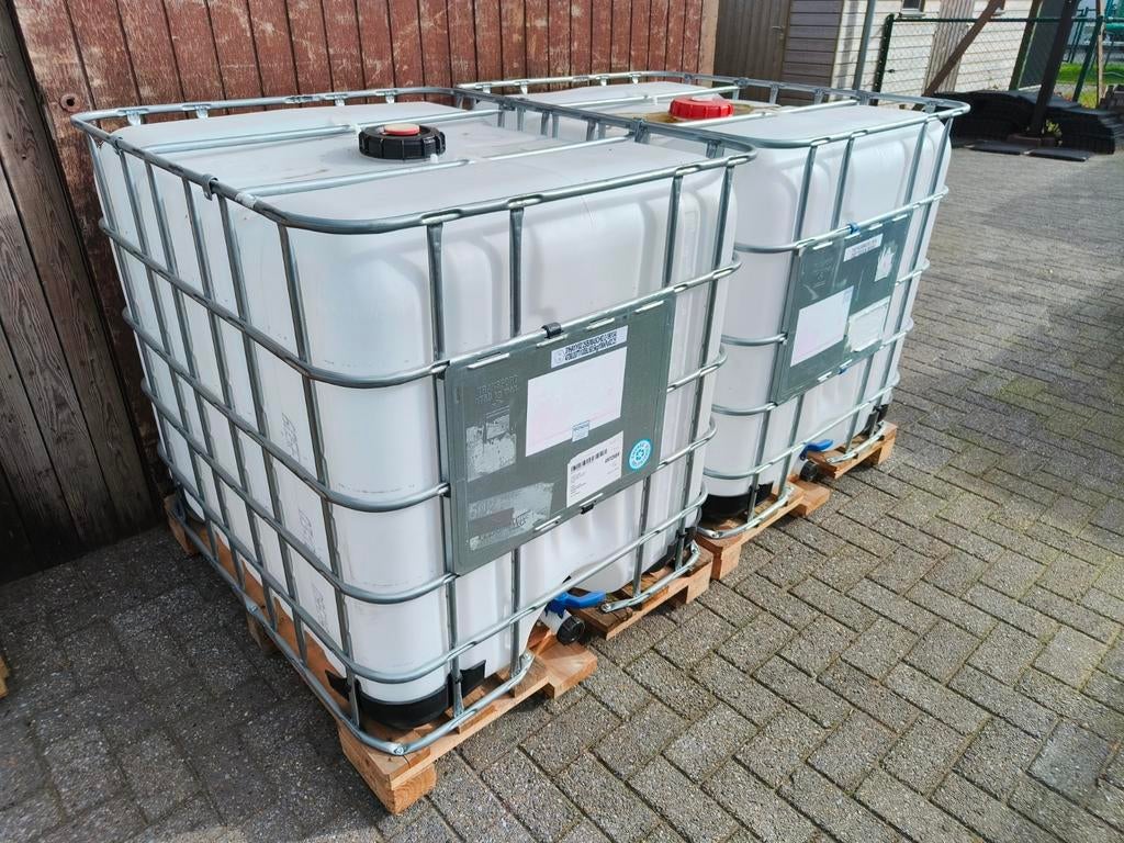 Ibc container cuupvat regenton groenten tuin regen vatten, Ophalen