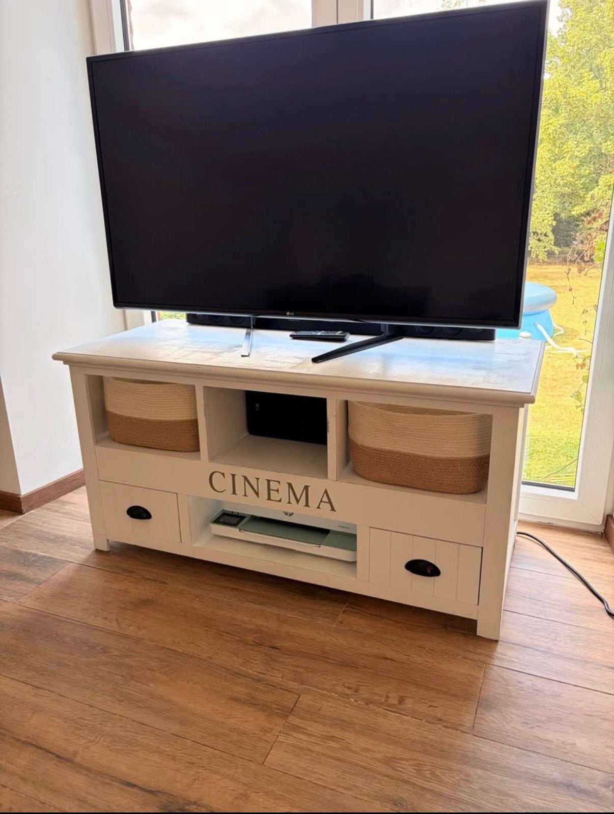 Meuble tv maison du monde, Maison & Meubles, Armoires | Mobilier de télévision, Utilisé, Moins de 100 cm, 50 à 100 cm, Pin, Enlèvement