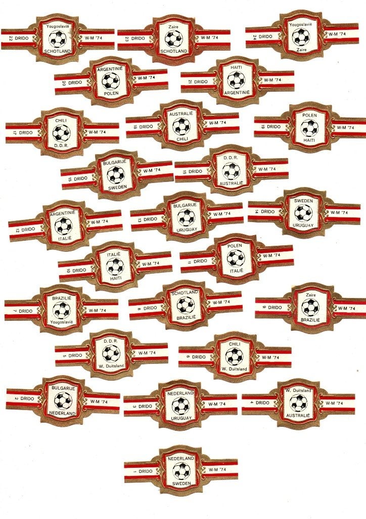 SIGARENBANDEN DRIDO WM 74, Ophalen of Verzenden, Nieuw, Sigarenbandjes