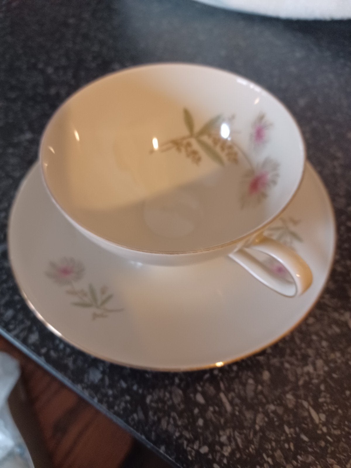 mooi Bavaria servies met pluisjesbloem, Ophalen