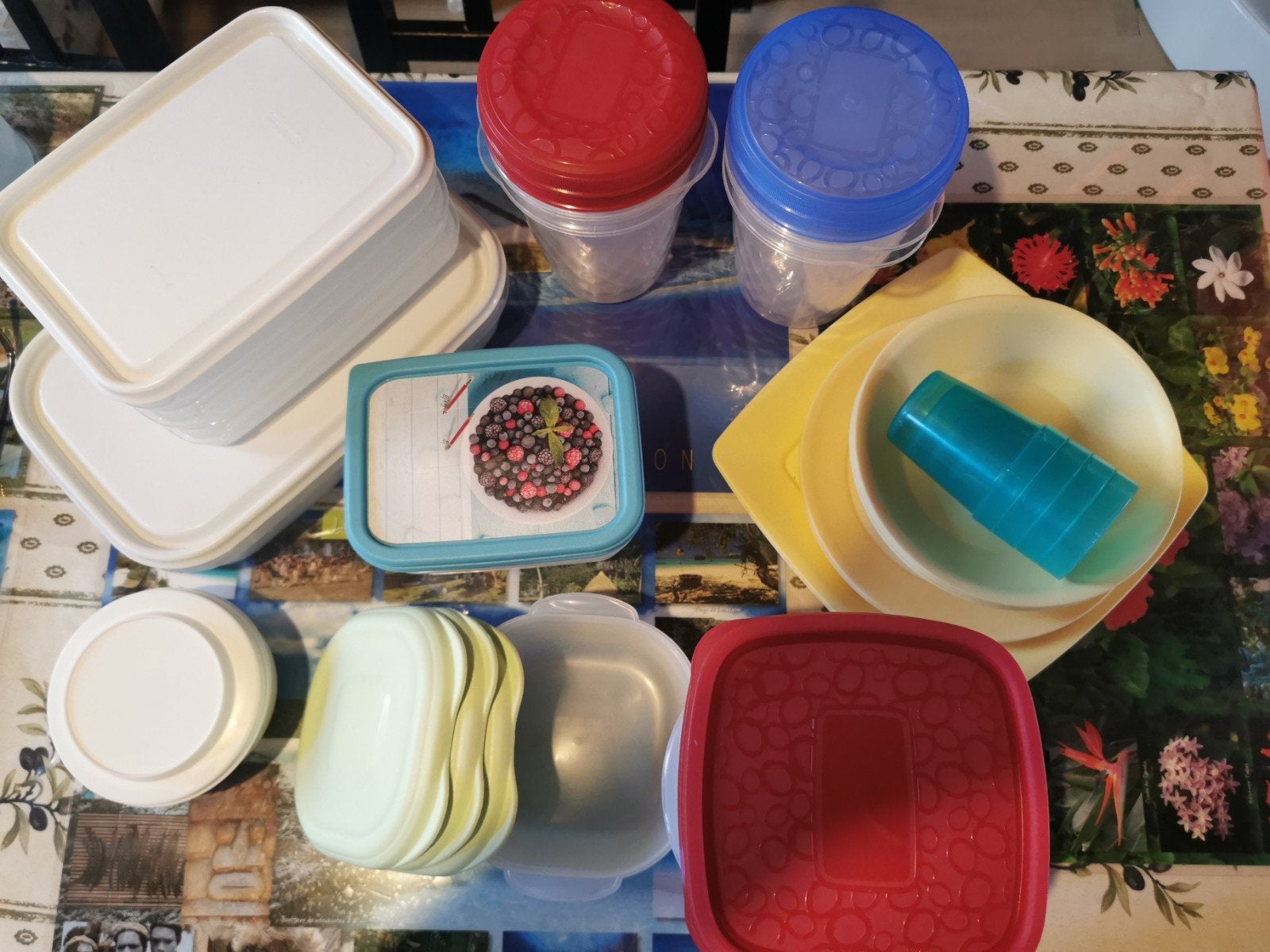 tupperware boîtes en plastique cuisine, Enlèvement