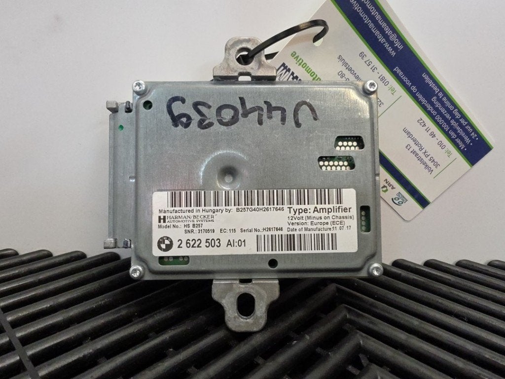 AMPLIFICATEUR AUDIO BMW M1 (F20) (|2622503|), Autos : Pièces & Accessoires, Utilisé, BMW, Petuelring 130
80809  München, DE, Bayerische Motoren Werke AG