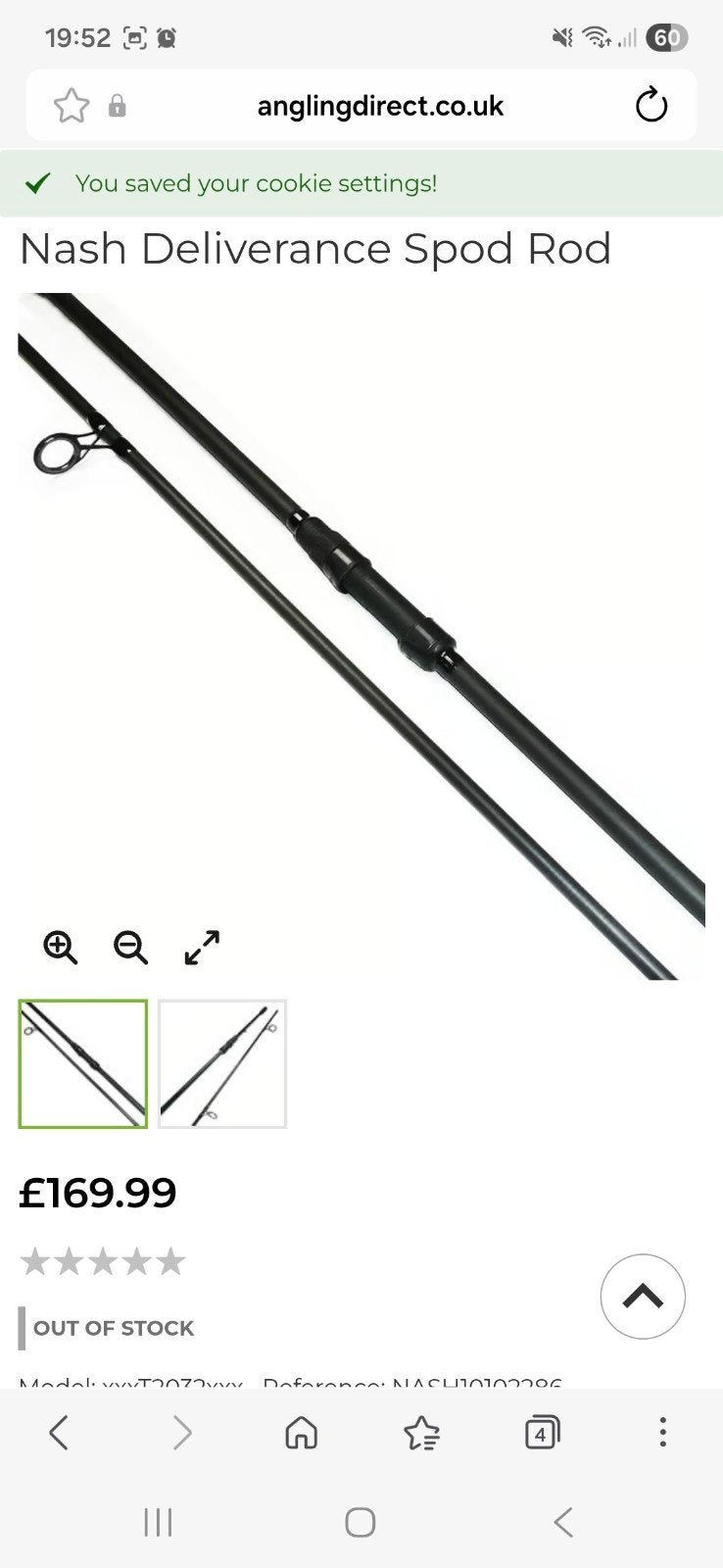 Nash deliverance spod rod + daiwa procaster st30h, Ophalen, Zo goed als nieuw, Molen