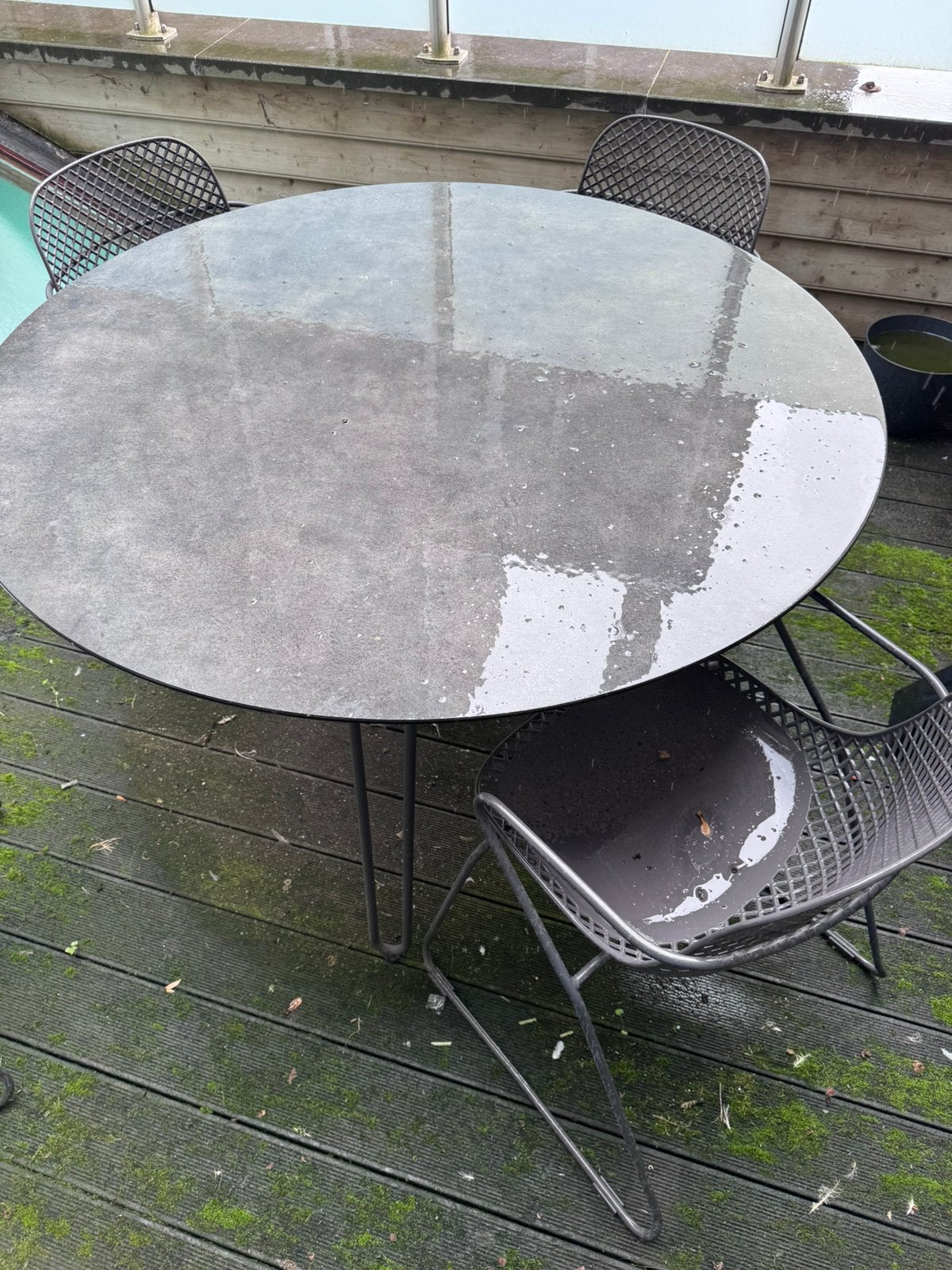 Terras Tafel & Stoelen, Ophalen, Zo goed als nieuw