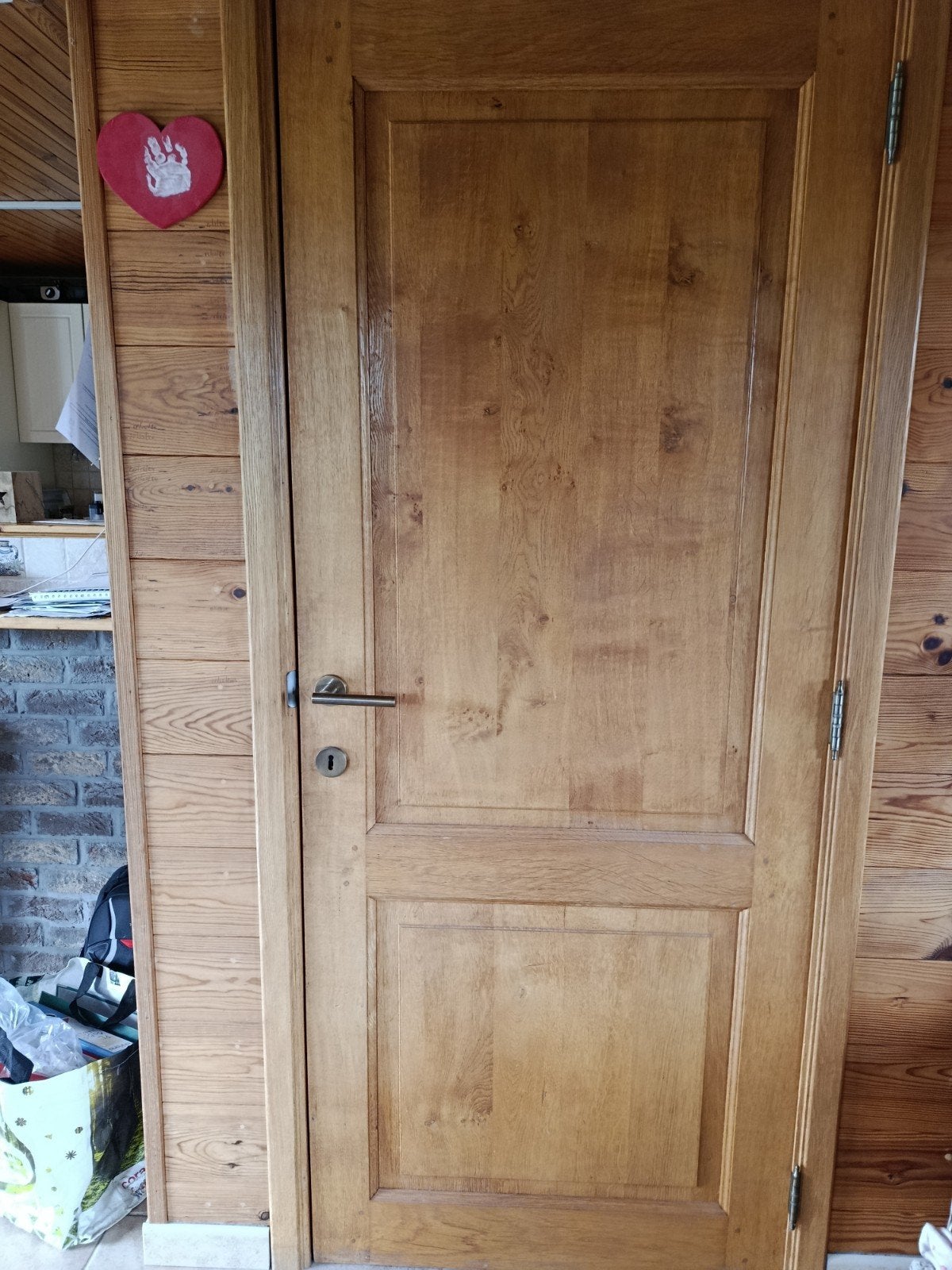 portes en chêne massif, Enlèvement