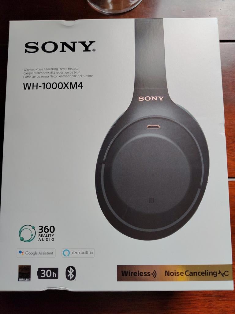 Sony WH-1000XM4 koptelefoon, Audio, Tv en Foto, Hoofdtelefoons, Zo goed als nieuw, Draadloos, Sony, Op oor (supra aural)