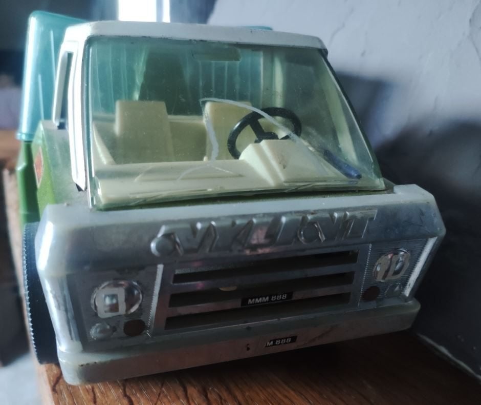 Vintage Nylint Jungle Wagon groen jaren '70, Ophalen of Verzenden