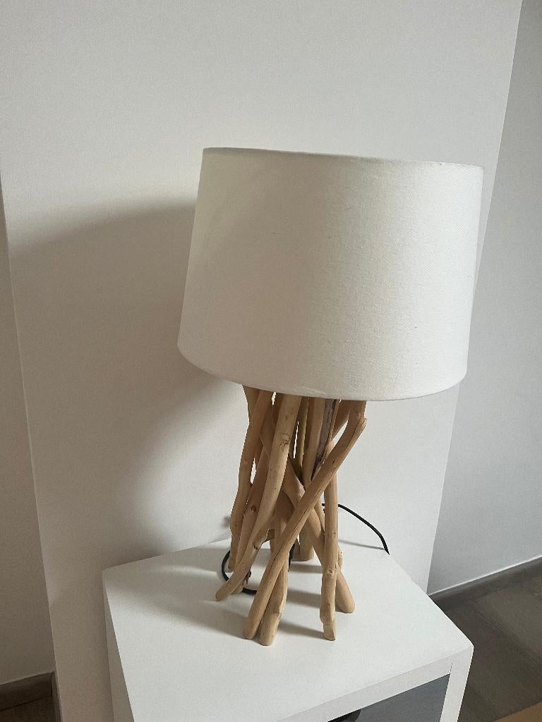 Lampe "NIRVANA" Maisons du monde 35 euros, Ophalen, Naturel/rustique, Zo goed als nieuw, Minder dan 100 cm
