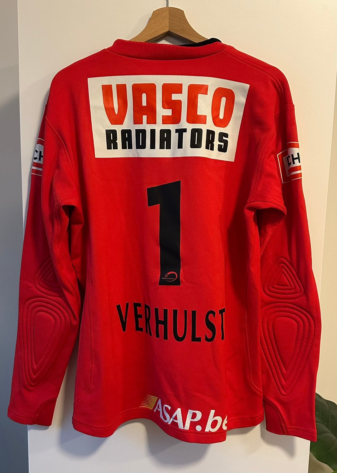 Match worn KRC Genk 2009/2010- Davino Verhulst, Collections, Enlèvement ou Envoi, Comme neuf, Maillot