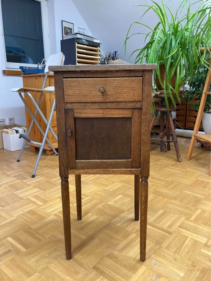 Petit meuble d'appoint / table de nuit, Maison & Meubles, 70 cm ou plus, Moins de 45 cm, Enlèvement, Utilisé