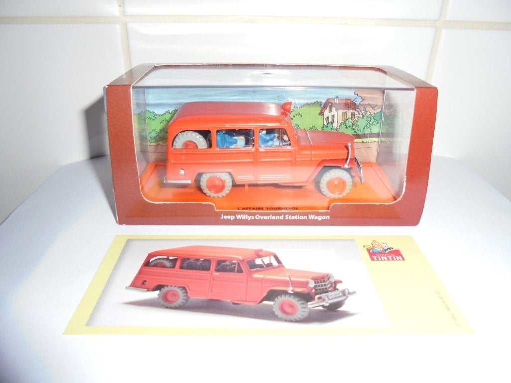 Kuifje nr 21 De Jeep van de brandweerlui, Collections, Personnages de BD, Enlèvement ou Envoi, Tintin, Comme neuf, Autres types