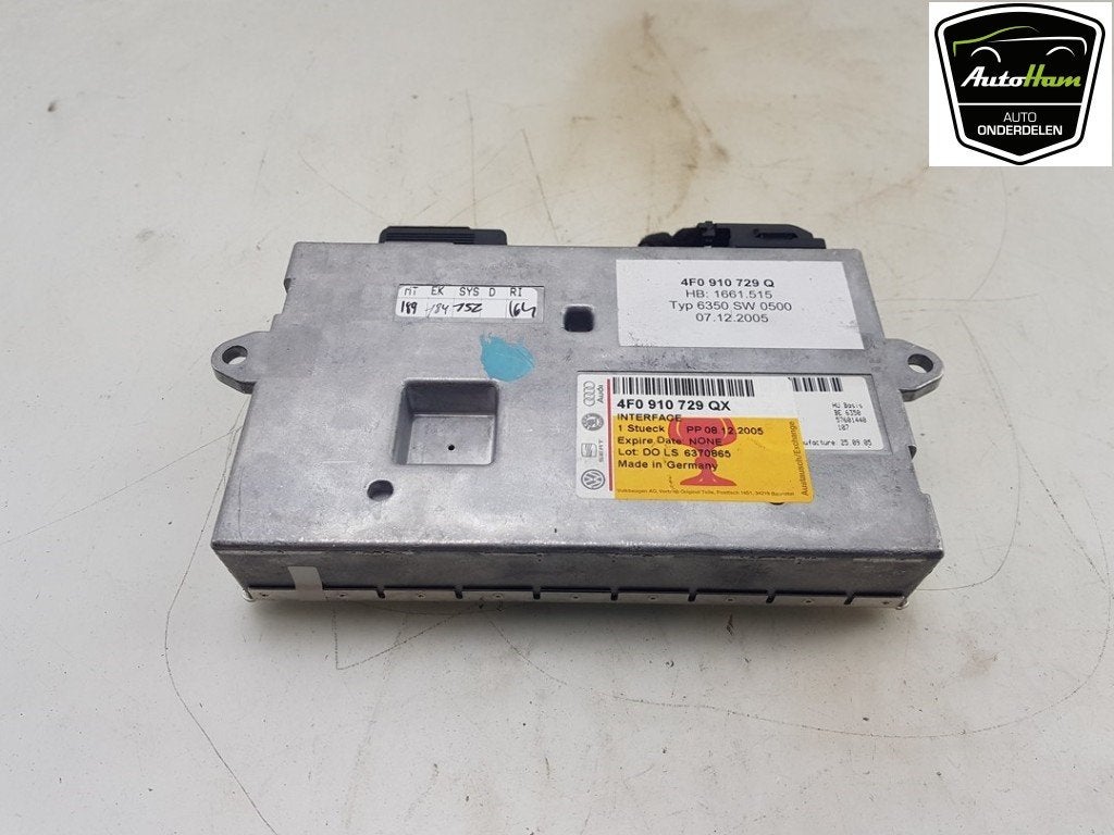 AUTORADIO Audi A6 (C6) (01-2004/03-2011) (|4F0910729Q|), Autos : Pièces & Accessoires, Utilisé, Audi