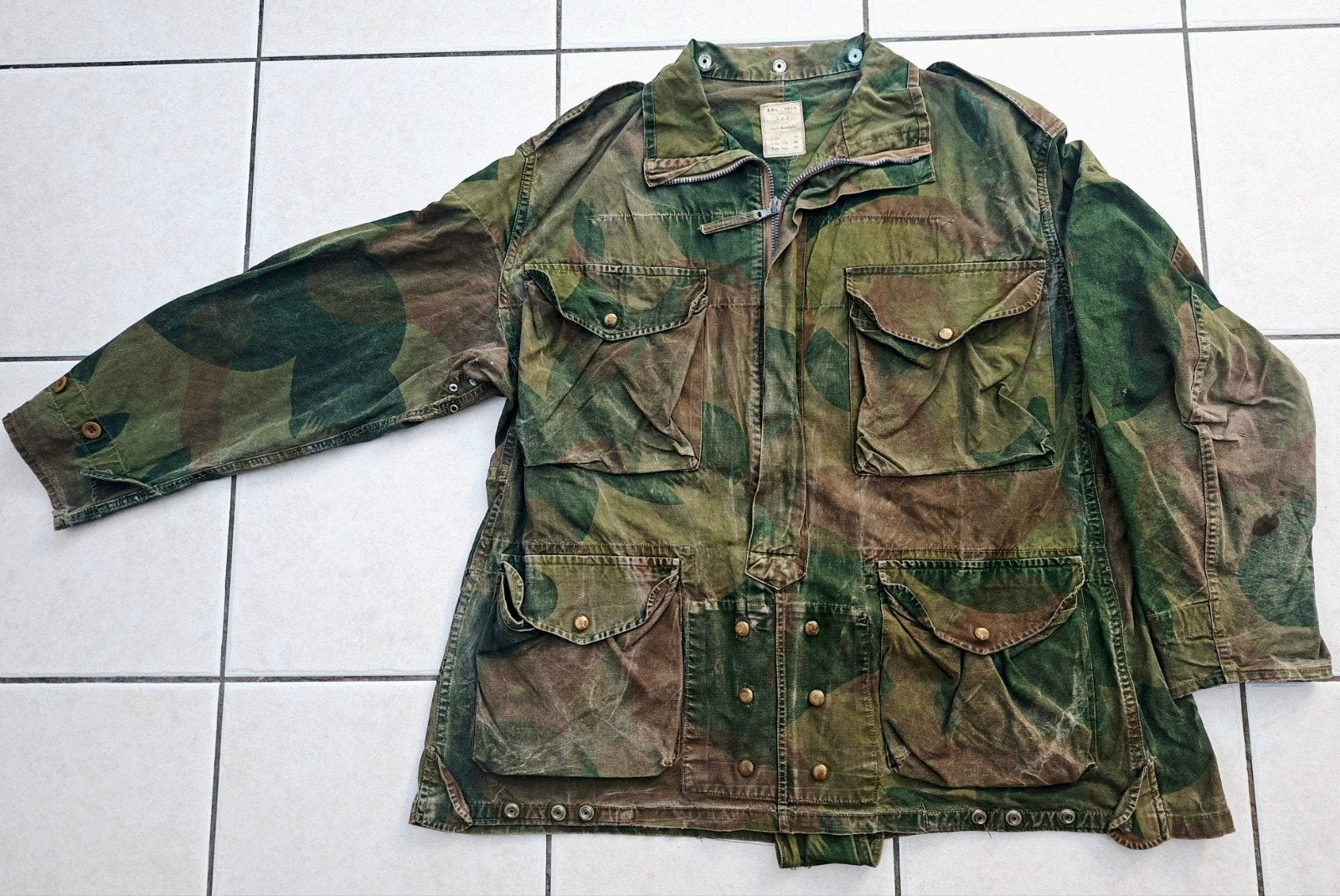 ABL Para Camouflage Jas 1953 Korea BUNC, Verzamelen, Ophalen of Verzenden