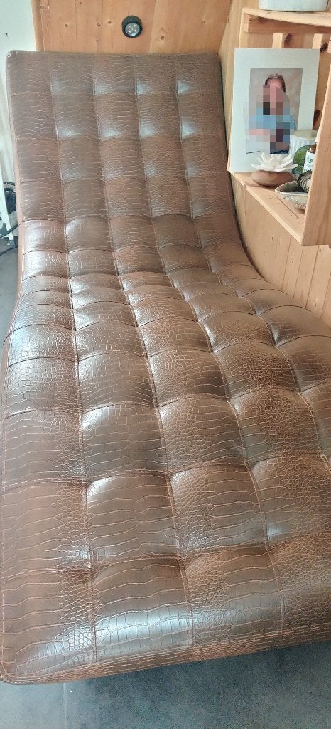 Chaise Longue KARE Design, Huis en Inrichting, Zetels | Zetels en Chaises Longues, Ophalen, Eenpersoons, Leer, Zo goed als nieuw