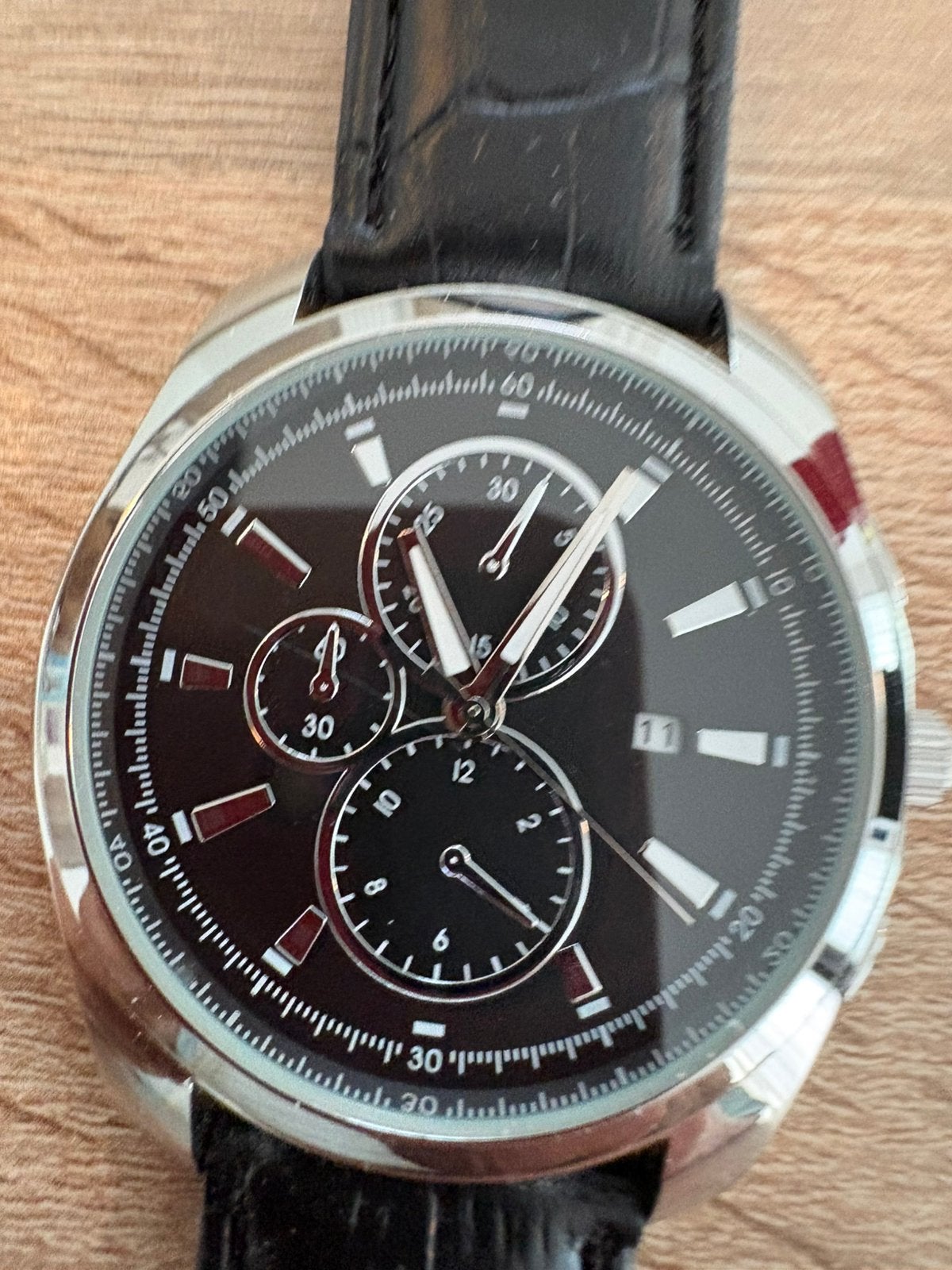 Splinternieuwe Tom Miller horloge in verpakking voor 6 euro, Handtassen en Accessoires, Horloges | Heren, Leer, Staal, Polshorloge