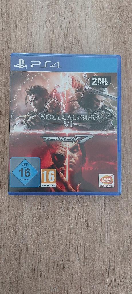 Tekken 7 Soulcalibur 6 PS4, Enlèvement ou Envoi, Comme neuf, Combat