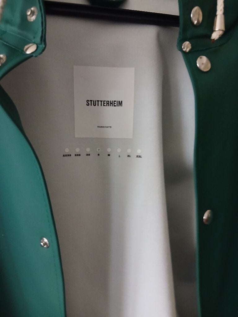 Stutterheim regenjas, Stutterheim, Ophalen of Verzenden, Zo goed als nieuw, Groen